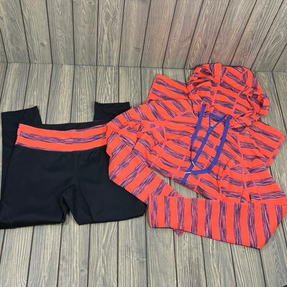 Lukka Women Athletic Running Workout‎ Track Active Wear Yoga Gym Matching set